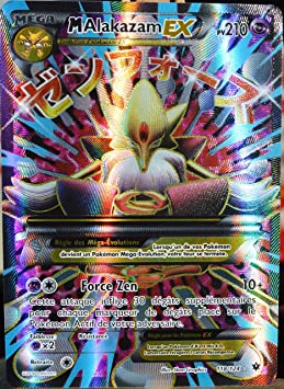 alakazam ex pokemon card Alakazam ex Pokemon Fates Collide Full Art #117 PSA 9 main image 1